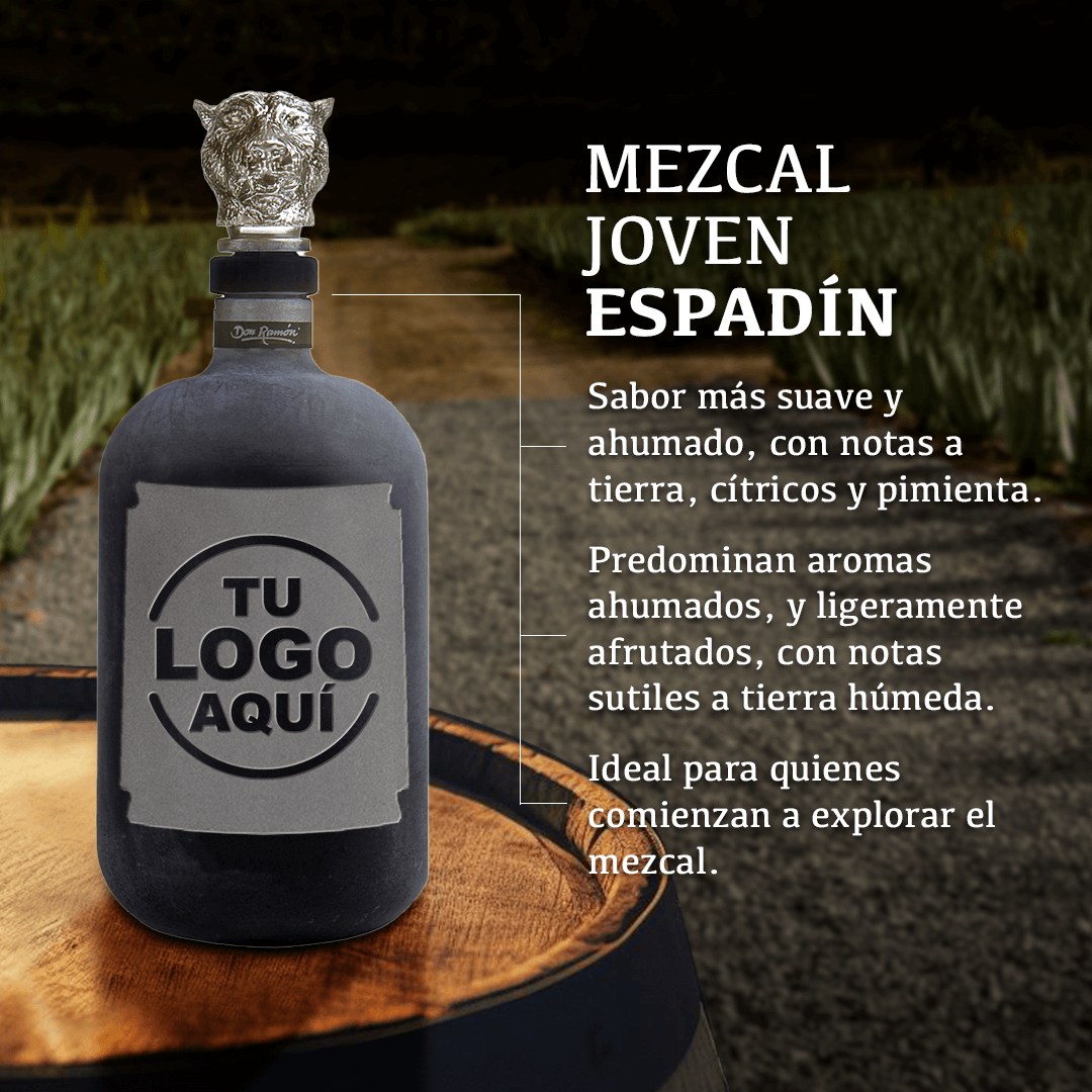 mezcal joven espadin don ramon personalizado