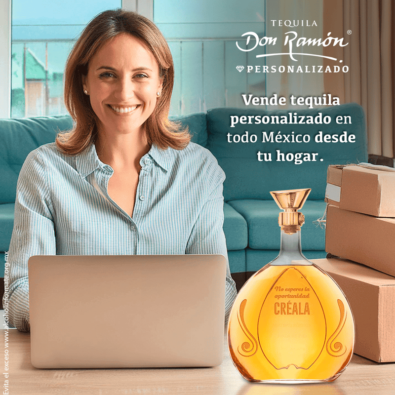 vende tequila personalizado tequila don ramon personalizado