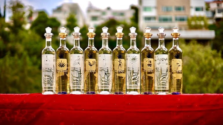 botellas de tequila don ramon personalizado
