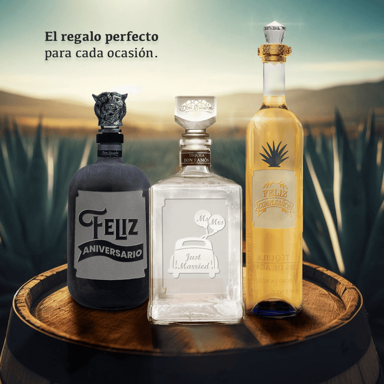 el regalo perfecto para cualquier ocasión tequila don ramon personalizado