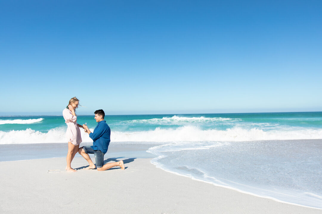 ideas para pedir matrimonio en la playa