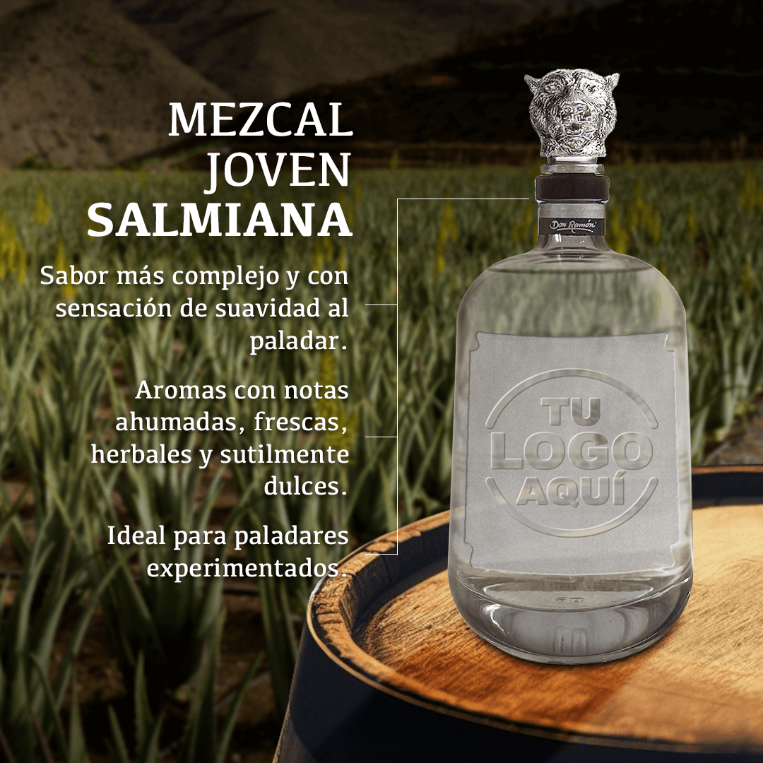 mezcal joven salmiana tequila don ramon personalizado