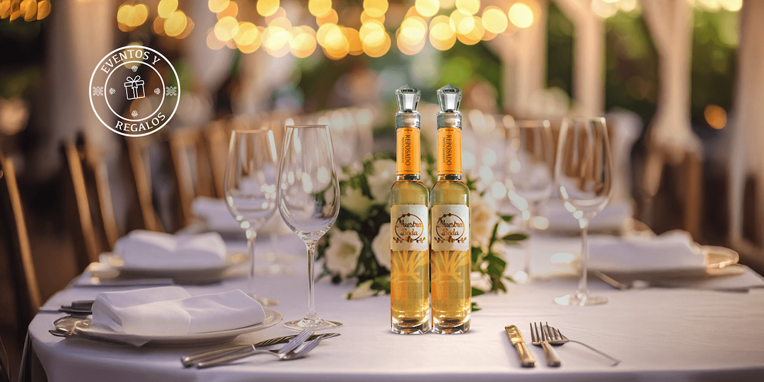 mini botellas de tequila para eventos