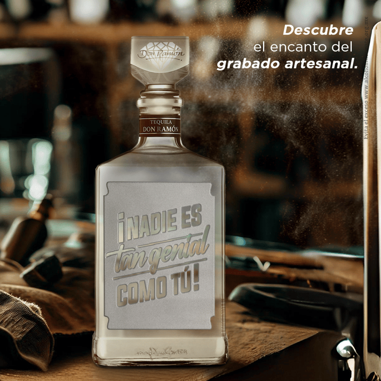 tequila plata platinium don ramon personalizado-1